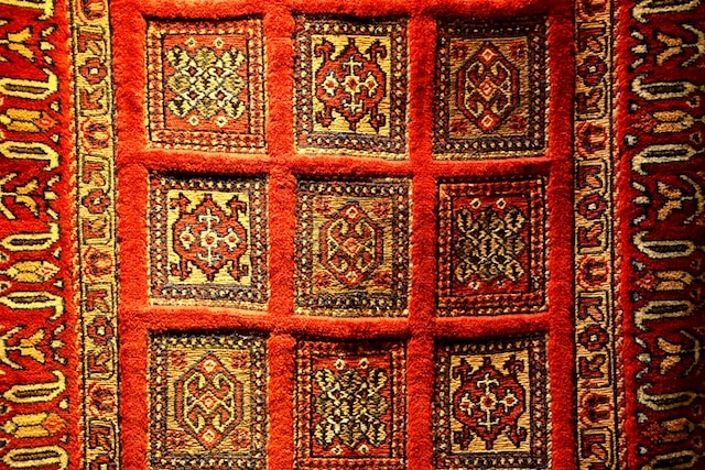 affordable southwestern wool rugs online reds